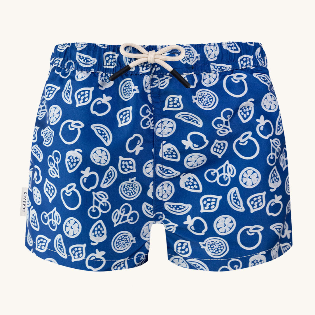 Heren UV Zwemshort Formentera Blauw - Fruitig