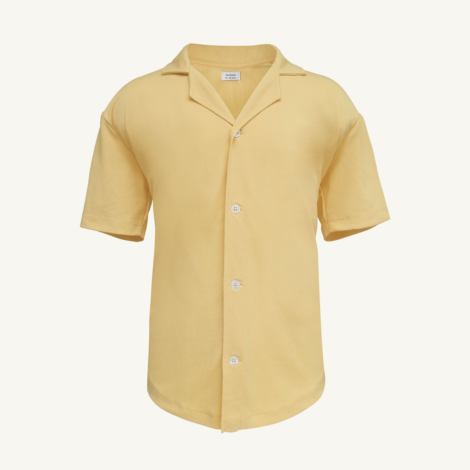 Heren UV Kamp Shirt Citroen Geel