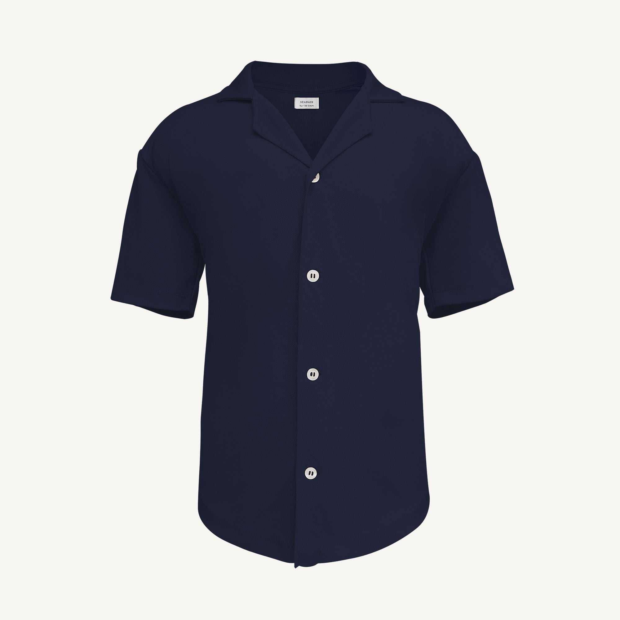 Heren UV kampshirt marineblauw