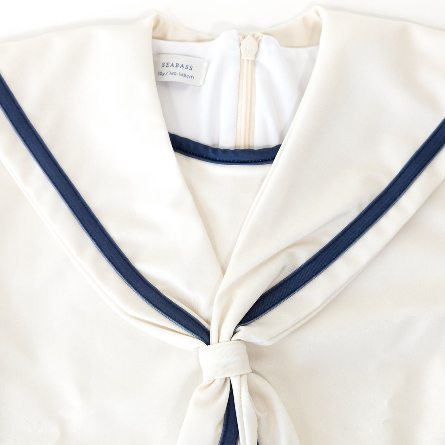 Set van UV-badpak en bermuda - Mooi beige