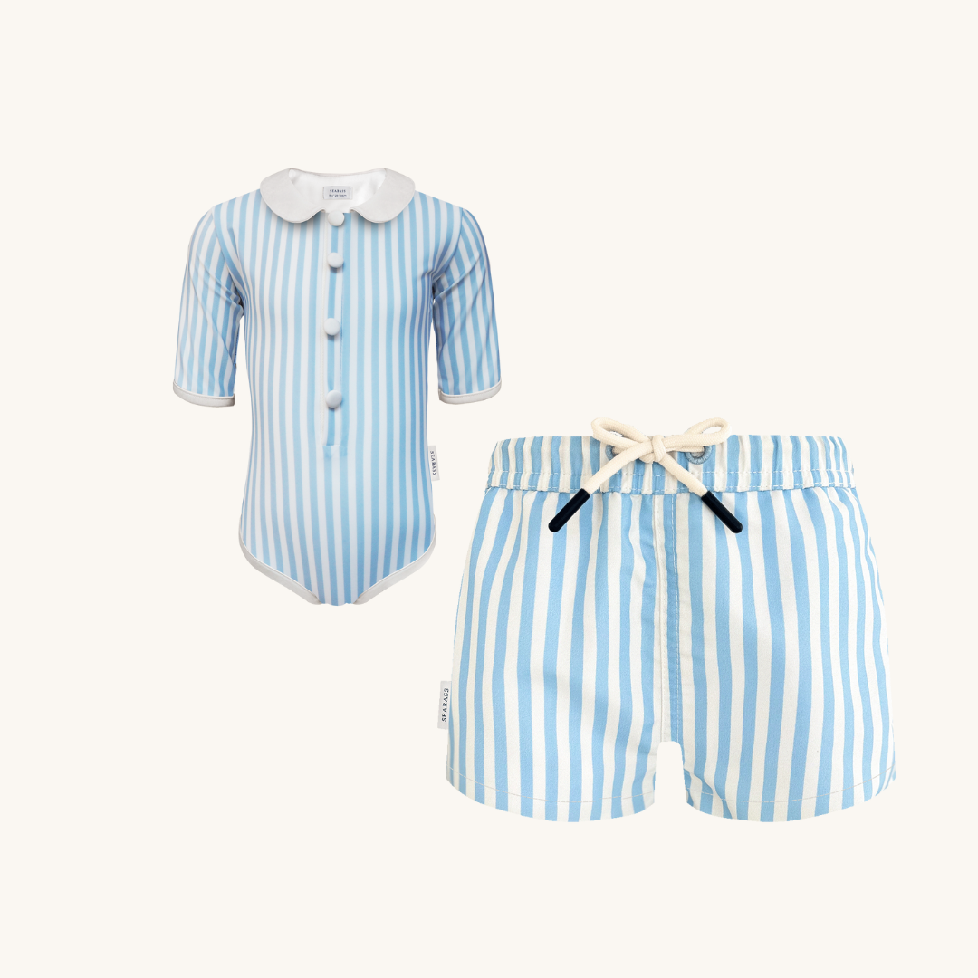 Set van broer & zus UV-zwemkleding - Forte dei Marmi