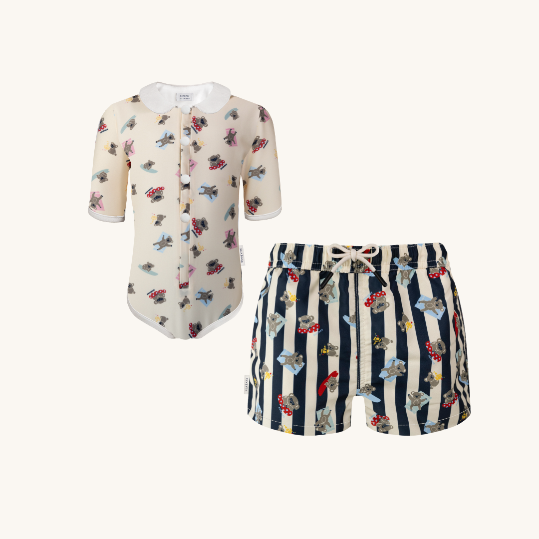 Set van broer & zus UV-zwemkleding - Sydney
