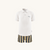Set van UV Poloshirt en Zwemshort - Sorrento White