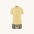 Set van UV Poloshirt en Zwemshort - Sorrento Geel
