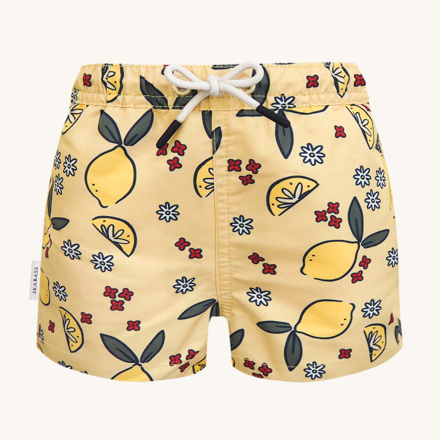 Heren UV Zwemshort Amalfi - citroenen
